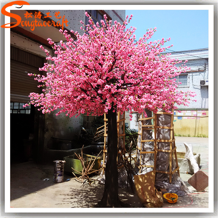 仿真桃花樹如何安裝？