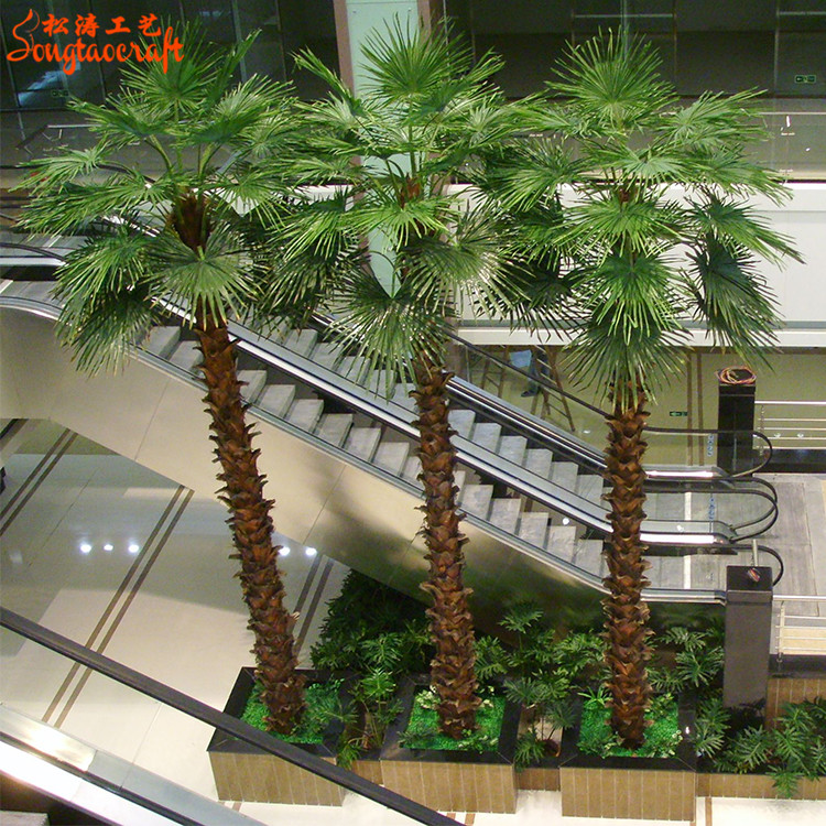 廣東湛江商場(chǎng)仿真棕櫚樹(shù)