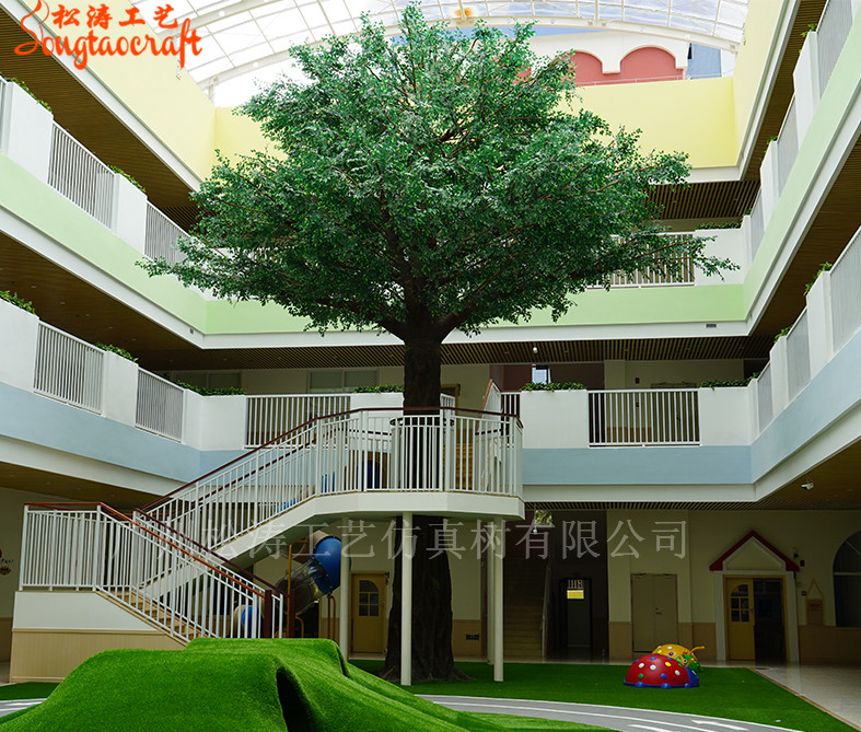 惠州博羅幼兒園榕樹(shù)景觀(guān)